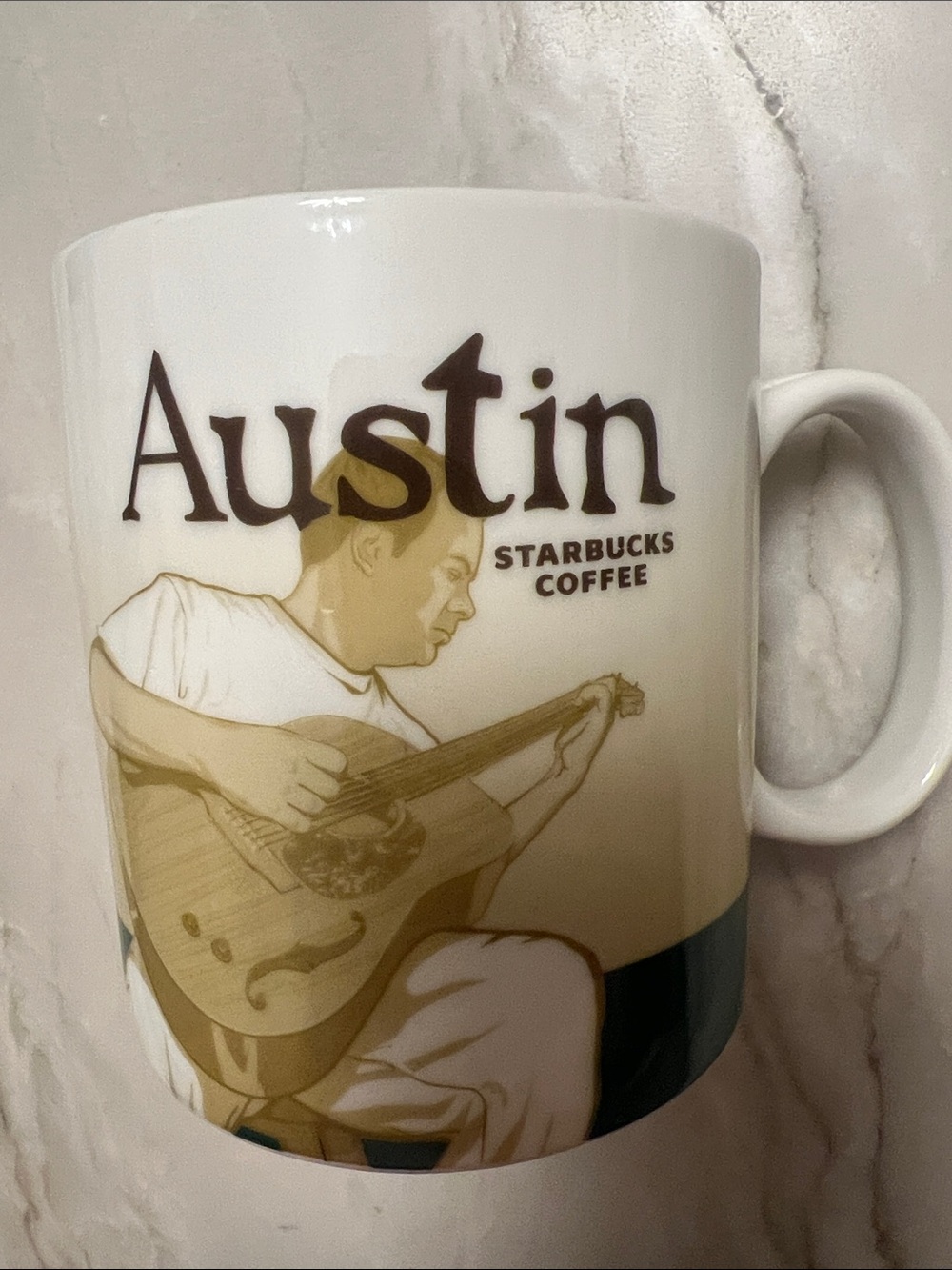 Starbucks Austin Mug, Global Icon Series Starbucks Coffee Mug, Austin, Texas.